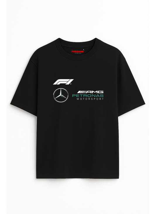 FORMULA 1 MERCEDES-AMG PETRONAS Unisex Terry Oversized Tee
