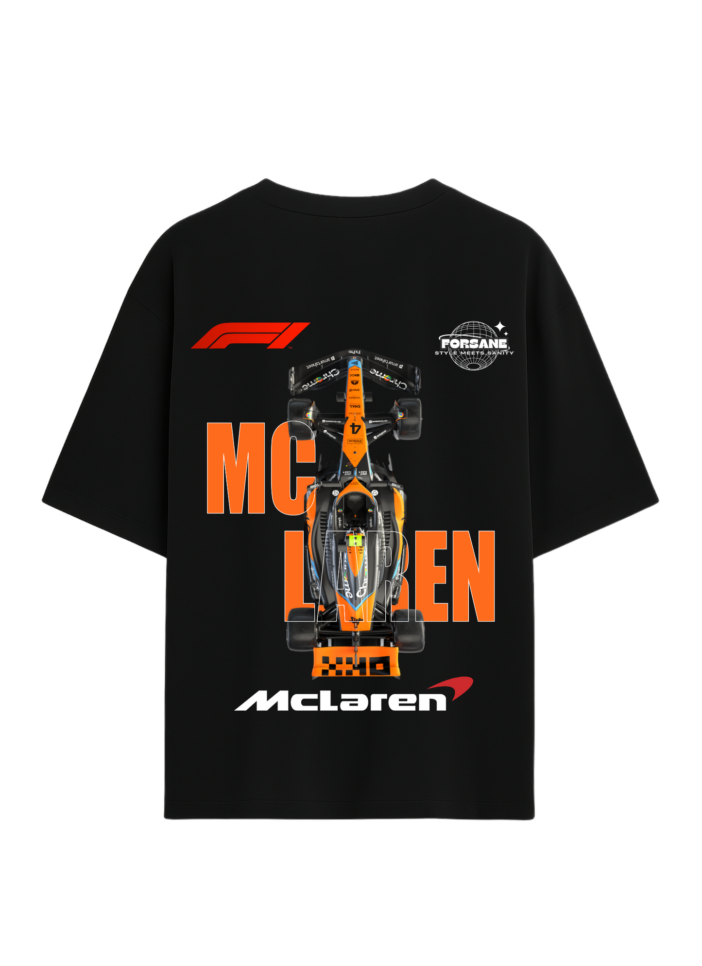 FORMULA 1 MCLAREN Unisex Terry Oversized Tee