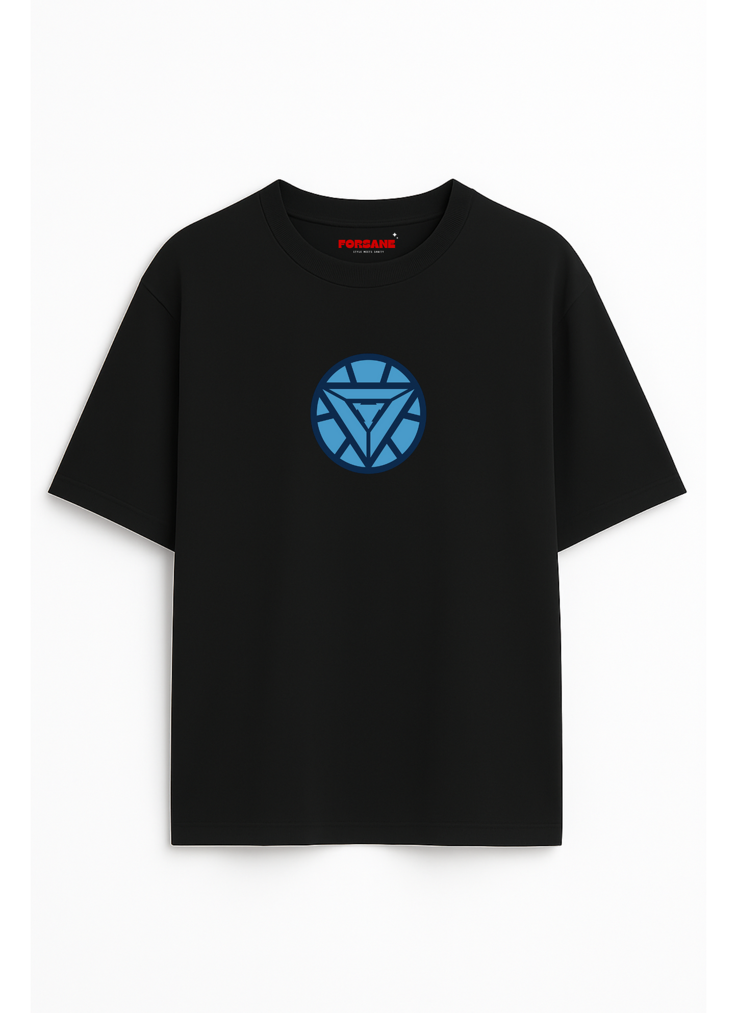 IRON-MAN THE BILLIONAIRE Unisex Terry Oversized Tee