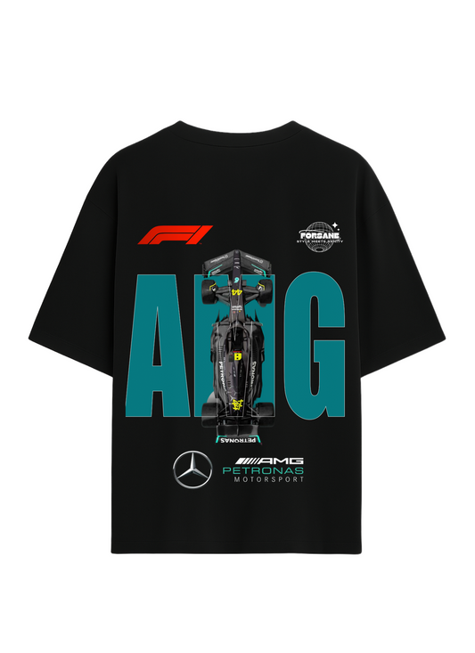 FORMULA 1 MERCEDES-AMG PETRONAS Unisex Terry Oversized Tee