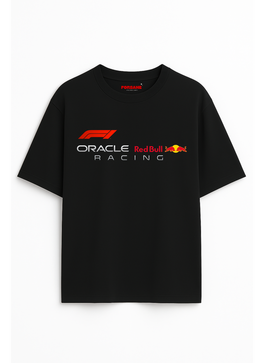 FORMULA 1 ORACLE REDBULL RACING Unisex Terry Oversized Tee