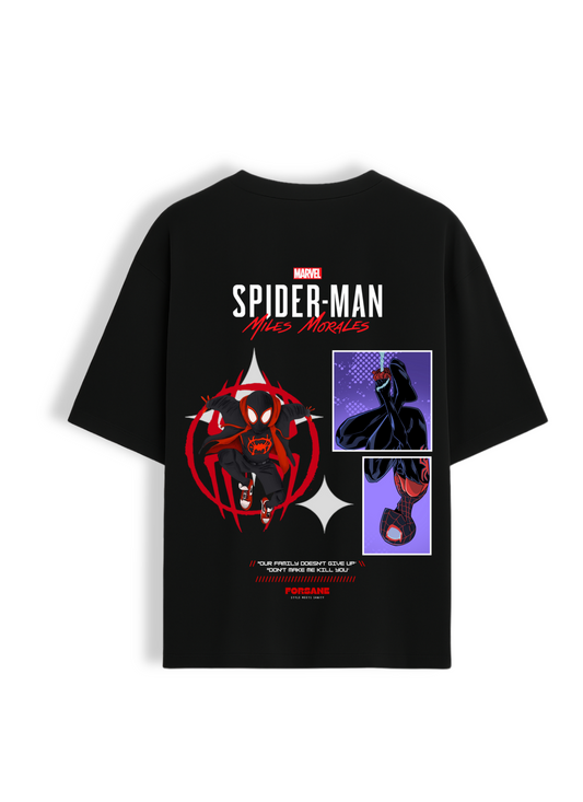 SPIDER-MAN: Miles Morales Unisex Terry Oversized Tee