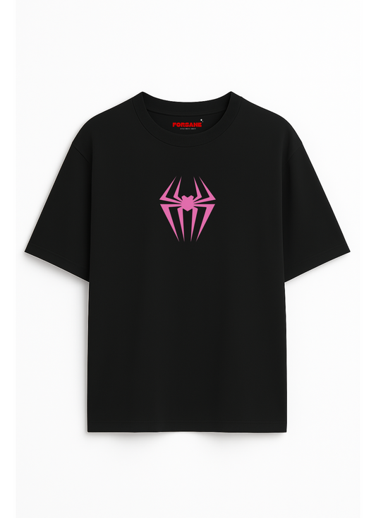 SPIDER-GWEN LADY SPIDER Unisex Terry Oversized Tee