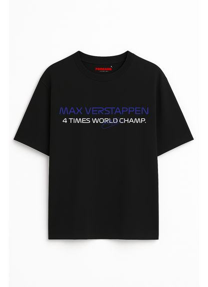 MAX VERSTAPPEN FOR ORACLE REDBULL RACING Unisex Terry Oversized Tee